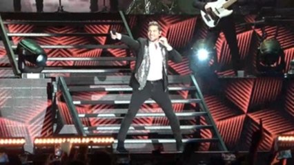 Bisbal celebra 20 años sobre el escenario con sus amigos en Almería