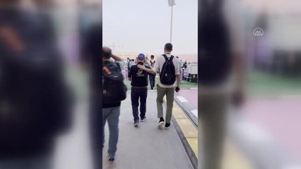 Brezilya, antrenman sahasında gazetecileri ağırladı