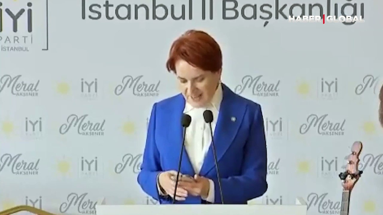 Meral Akşener, kendisine yapılan sürpriz karşısında hüngür hüngür ağladı
