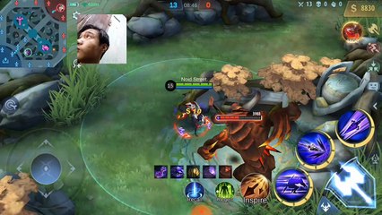 Kiki spent his opponents alone without the help of his team