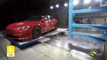 La grande berline électrique Tesla Model S obtient cinq étoiles aux crash-tests Euro NCAP 2022