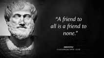 Aristotle's Quotes which are better Known in Youth to Not to Regret in Old Age