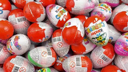 Satisfying Video _ Very Yummy Rainbow Candy Kinder Joy Surprise Glitter Egg _HD(1)