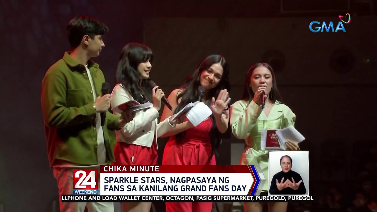 Sparkle stars, nagpasaya ng fans sa kanilang Grand Fans Day | 24 Oras Weekend
