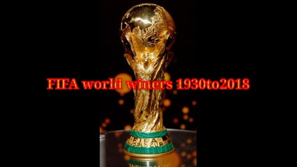 All FIFA worldcup winners 1930 to 2018 #fifa22#fifacup