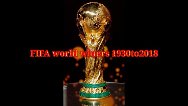 All FIFA worldcup winners 1930 to 2018 #fifa22#fifacup