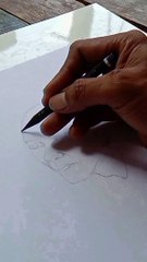 cara melukis memakai bahan dalaman batu baterai