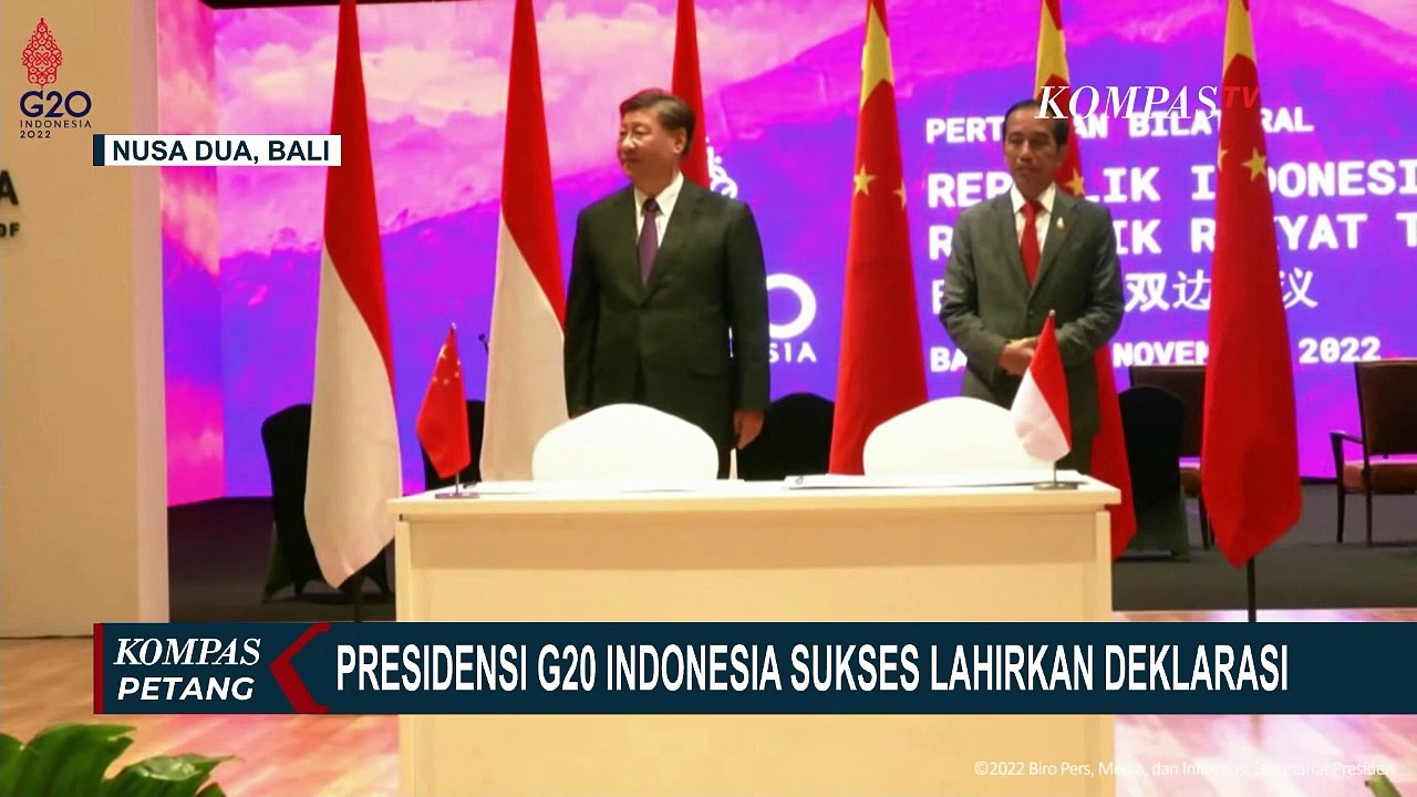 Ini Dia Beberapa Kesepakatan Kerjasama yang Dihasilkan Indonesia dari KTT G20 di Bali!