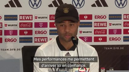 Allemagne - Gnabry : "J'espère pouvoir jouer comme je l'ai fait ces derniers temps"