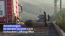 Türkei bombardiert Stellungen in Syrien und im Irak