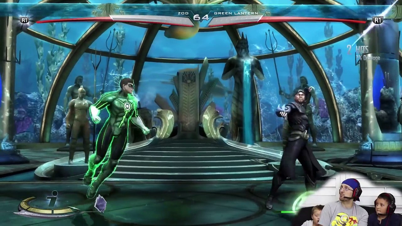 Lets Play INJUSTICE- Mike vs. Duddy & Chase Fal...