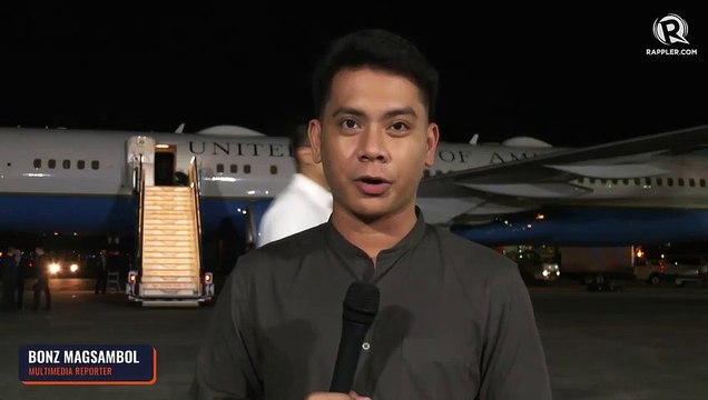 US VP Kamala Harris arrives in the Philippines for official visit