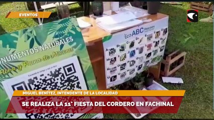 Miguel Benítez, intendente de la localidad.