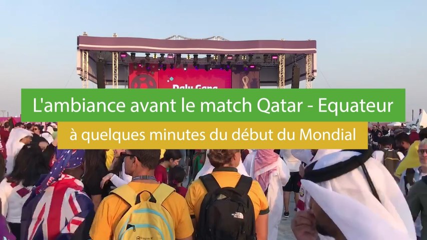 Ambiance avant Qatar - Equateur