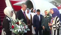 Erdoğan, Dünya Kupası için Katar'da