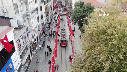 Saldırıdan 1 hafta sonra aynı saatte İstiklal Caddesi’nin görüntüleri