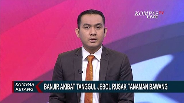 Tiga Kecamatan di Brebes Terendam Banjir, Petani Bawang Merah Terancam Gagal Panen