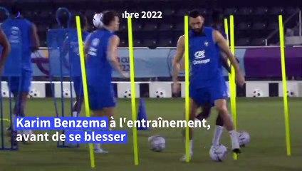 Mondial: Benzema forfait, les Bleus groggy
