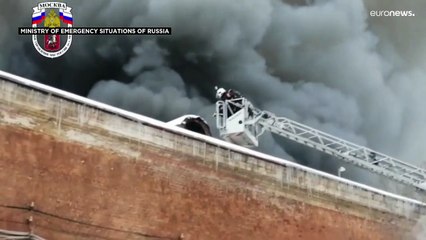 ОБНОВЛЕНИЕ: семь погибших при пожаре в центре Москвы