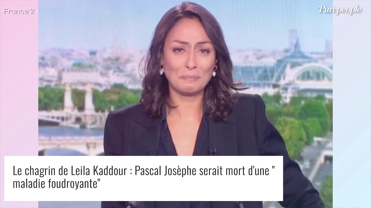 Leila Kaddour fond en larmes en plein JT : mort d'un de ses collaborateurs d'une "maladie foudroyante"