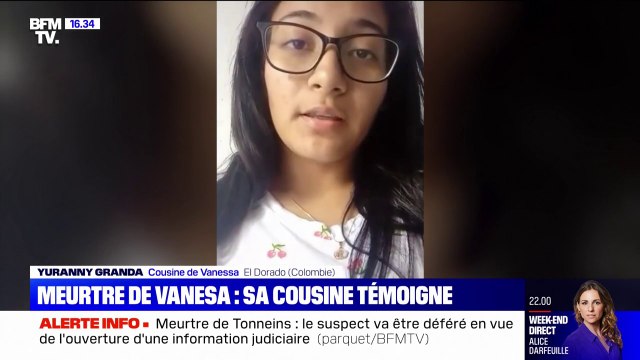 Une petite fille très joyeuse, très intelligente et très souriante : le témoignage de Yuranny Granda, cousine de Vanesa, 14 ans, retrouvée morte à Tonneins