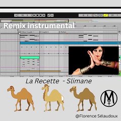 Remix instrumental - La recette - slimane - Florence Sélaudoux - exercice - Mao 2022 - 2023 - Version orientale