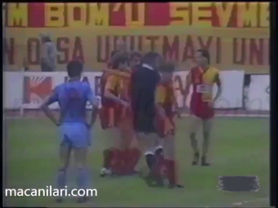 Galatasaray 1-1 Steaua Bükreş 19.04.1989 - 1988-1989 European Champion Clubs' Cup Semi Final 2nd Leg