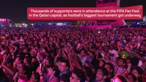Fans gather to enjoy World Cup opening ceremony