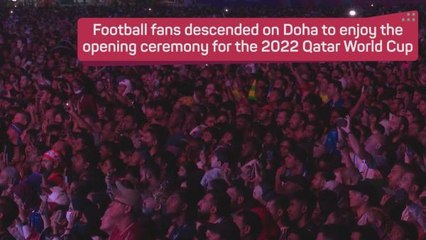 Fans gather to enjoy World Cup opening ceremony