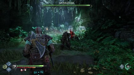 God of War Ragnarok : Boss La Malévole (Village abandonné)