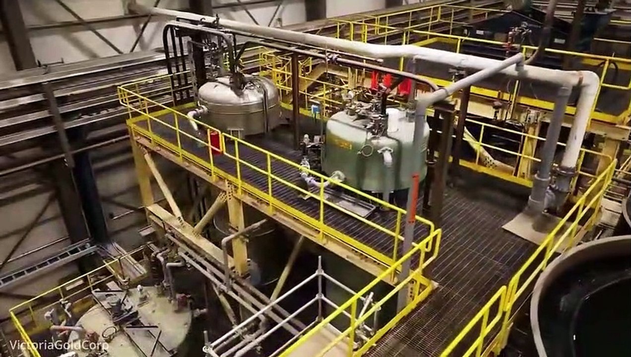 Satu Pabrik isi Emas semua. Proses pengolahan emas dari tambang sampai jadi emas batangan