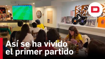 Así se ha vivido el primer partido del Mundial de Qatar en un bar de Madrid