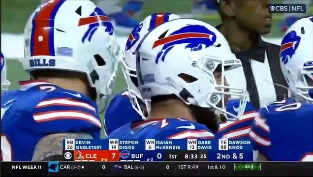 Buffalo Bills vs. Cleveland Browns Full Highlights 1st QTR _ NFL Week 11_ 2022