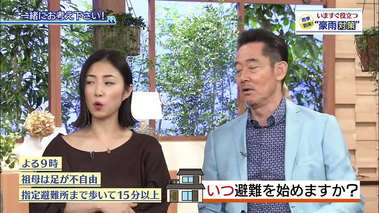 いつか来る日のために　証言記録スペシャル「雨季到来！いますぐ役立つ　豪雨対策」 0310 201906161505