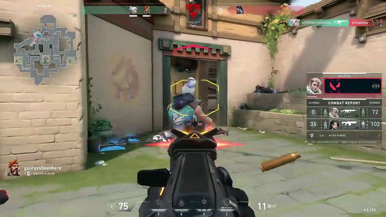 Valorant gameplay (PC HD) [720p60FPS]