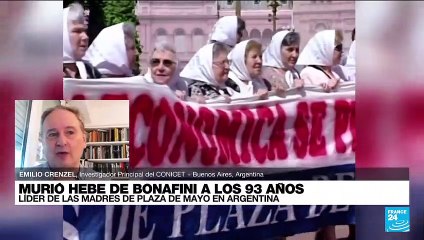 Emilio Crenzel: "Hebe de Bonafini tenía un compromiso con la búsqueda de justicia social"