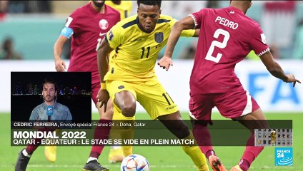 Mondial-2022 : Qatar - Équateur : Le stade se vide en plein match