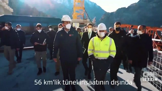 Yusufeli Barajı’nda sona doğru