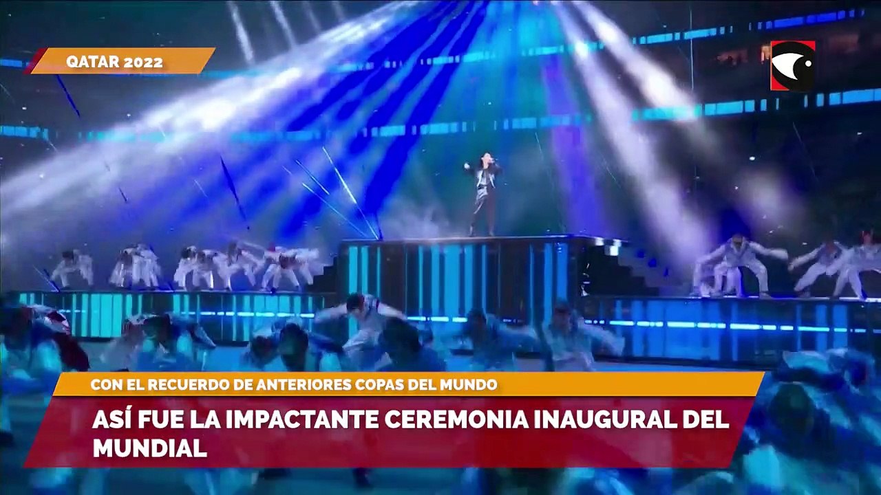 Así fue la impactante ceremonia inaugural del Mundial
