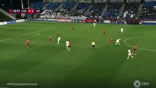 Primer gol de Sergio Arribas al San Fernando