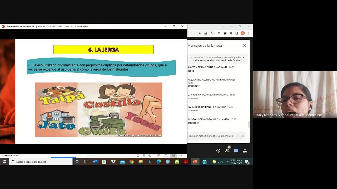 ANUAL 2022 | Semana 01 | LENGUAJE