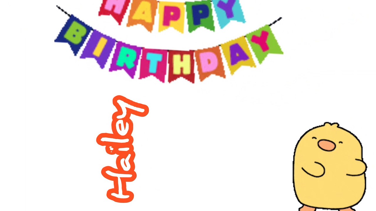 HYailey birthday song
