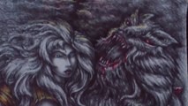FANTASY ART by ANGEL PIANGELO / pt1 - PAINTINGS & DRAWINGS  - UNIQUE