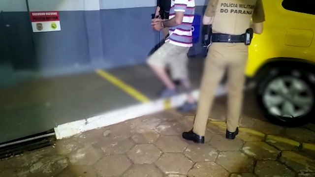 Homem que se envolveu em acidente de trânsito em Corbélia é detido pela PM