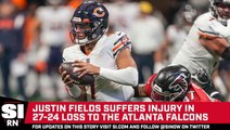 Justin Fields Sustains Shoulder Injury in Loss to Falcons