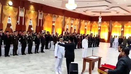 Resmi, Kepala BPBD Kalsel Dilantik Jadi Penjabat Bupati HSU