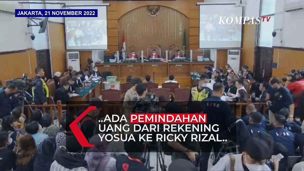 Terungkap! Ada Pemindahan Uang Rp 200 Juta dari Rekening Yosua ke Ricky Rizal Usai Penembakan