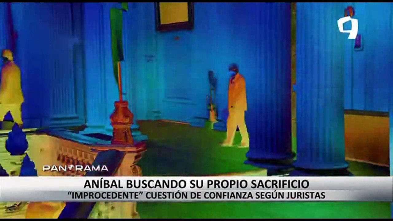 Aníbal busca su propio sacrificio: "improcedente" cuestión de confianza, según juristas