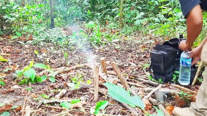 solo hiking in forest part 2