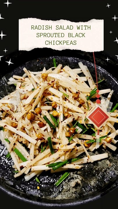 Healthy and Tasty Radish salad in 5 mins